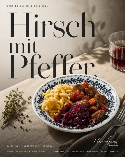 Fertige Anzeige, von adlessly aus einem einzigen Foto erstellt
